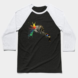 Mindblowing Colors Baseball T-Shirt